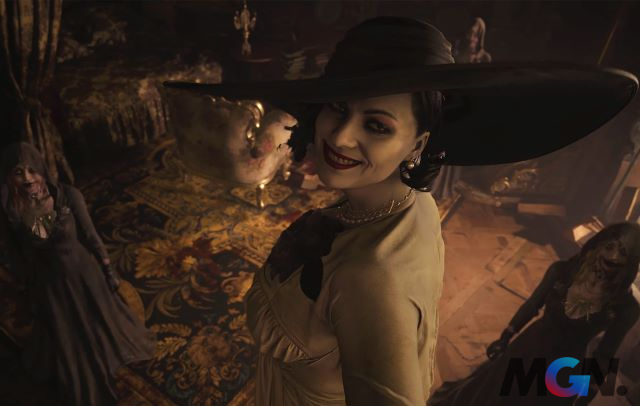 Lady Dimitrescu trong Resident Evil Village