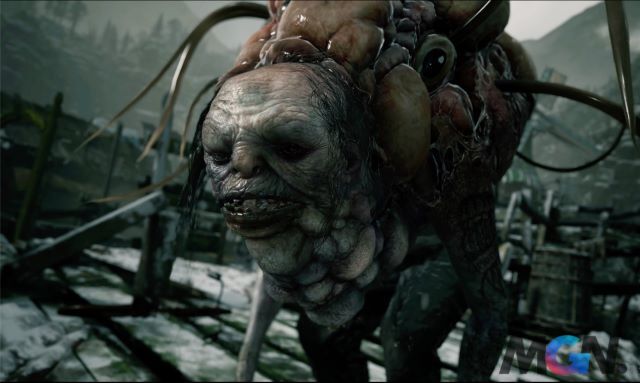 Resident Evil also has bosses with extremely disgusting shapes