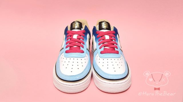 This version of Kamisato Ayaka sneakers is a custom shoe made by a gamer