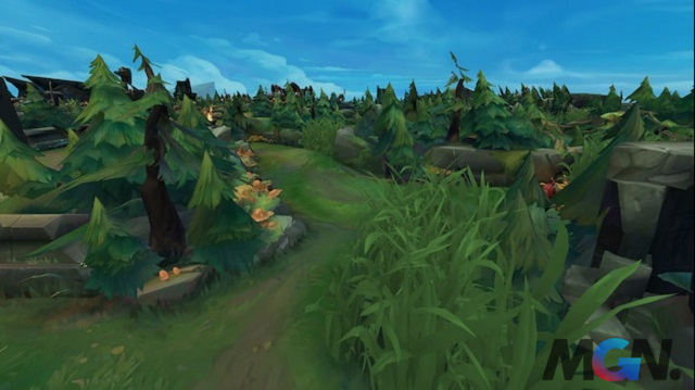 League of Legends What the scene of Summoner's Rift map will look like in real life