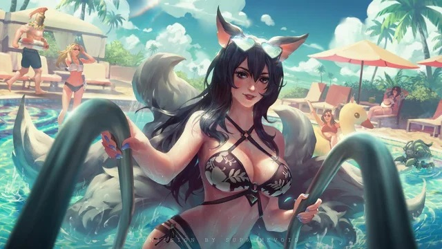 LMHT Xua tan cái nóng oi ả với top 3 skin ‘fanart’ Tiệc Bể Bơi cực đẹp