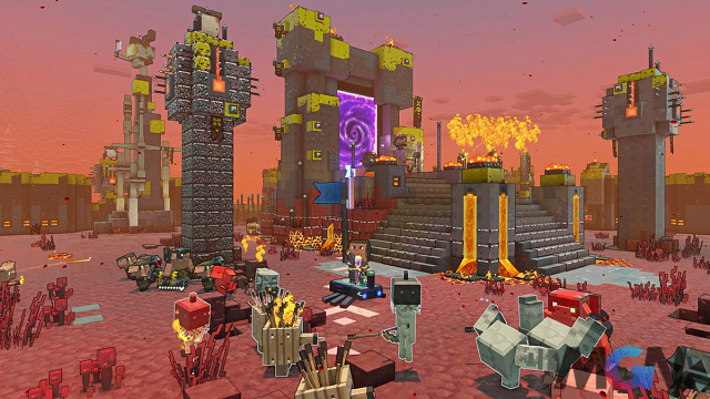  Villages và Wellhouse sẽ là lựa chọn di chuyển nhanh duy nhất của người chơi trong Minecraft Legends