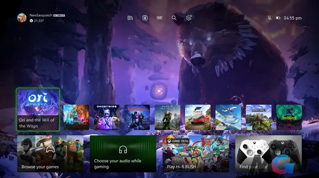 Microsoft tung giao diện bảng điều khiển Xbox mới