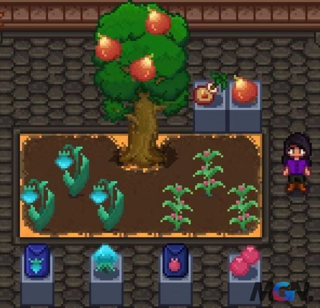 The Stardew Valley mod grows trees in Genshin Impact