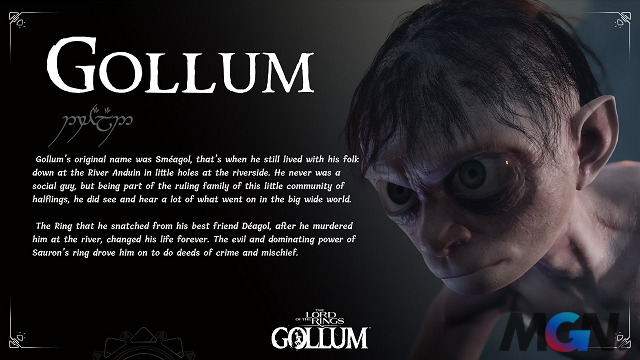 xoay quanh Gollum - Một nhân vật phức tạp lại đáng ghét đã khiến người chơi cảm thấy kỳ lạ
