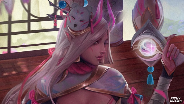 League of Legends Falling in love with Miss Fortune's Continent Flower costume_4