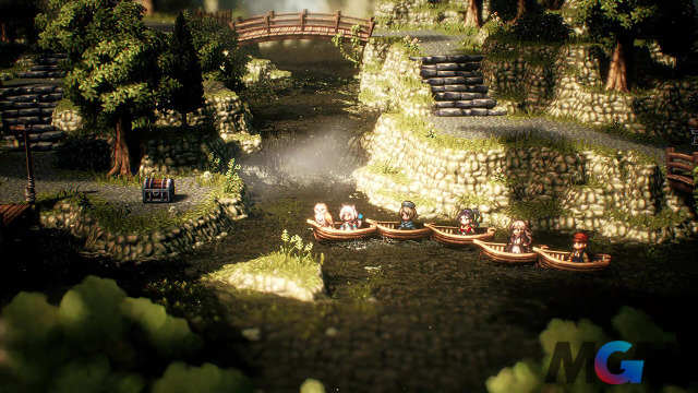 Phong cách HD-2D lần đầu tiên được sử dụng trong tựa game Octopath Traveller năm 2018, sau đó đã được sử dụng trong các trò chơi khác của Square Enix