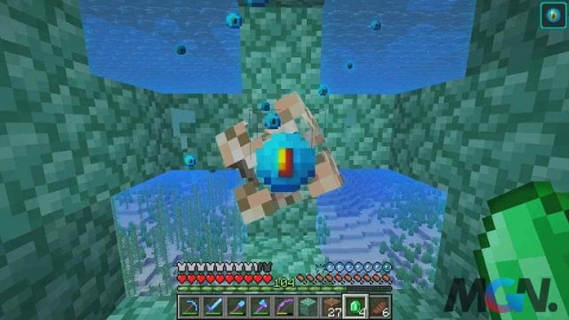 The Heart of the Sea in Minecraft is a rare treasure