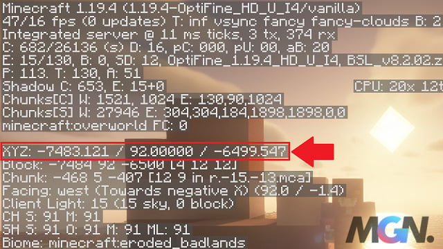 In Minecraft Java Edition, coordinates are always enabled by default and all gamers need to do is press F3 while playing