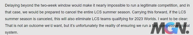 LCS có thể bị hủy, cơ hội thêm vé tham dự CKTG cho các khu vực khác_2