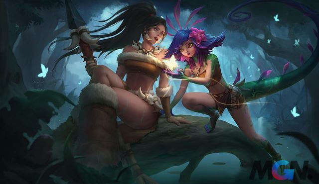 Neeko và Nidalee từng có thời gian gắn bó với nhau