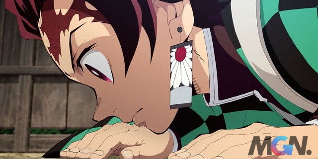 His keen sense of smell allows Tanjiro to search for missing people