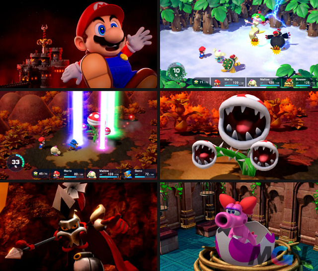Nintendo đã tung một loạt các ảnh chụp màn hình để 'nhá hàng' về Super Mario RPG-2