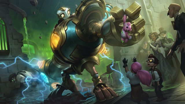 League of Legends The most 'dignified' game of the season - quickly dodged and pulled Blitzcrank but still stuck