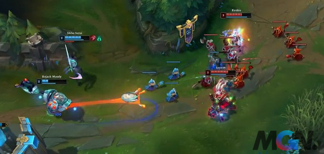 League of Legends The most 'dignified' game of the season - quickly dodged and pulled Blitzcrank but still stuck_1