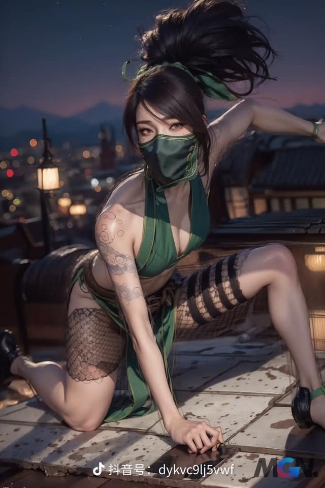 Immerse yourself in the beauty of the most attractive female ninja in League of Legends – Akali_2