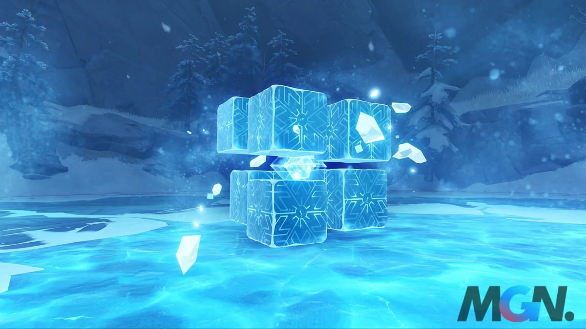 Original Ice is a world boss that drops breakthrough materials for Eula