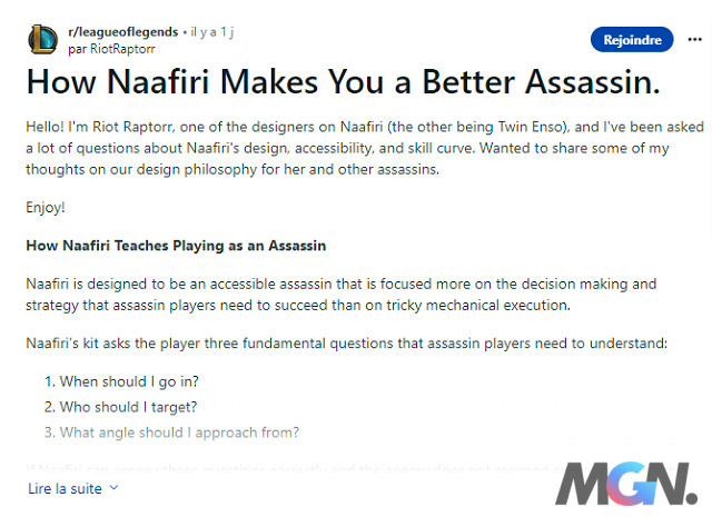 Riot Games đích thân giải thích vì sao Naafiri là tướng lý tưởng để 'học làm Sát Thủ'