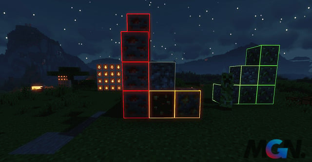 Subtly Glowing Ores