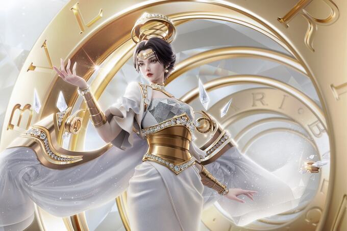 'Mỹ nhân Tân Cương' cosplay Mị Nguyệt trong Vương Giả Vinh Diệu với áo giáp tiền tỷ bằng kim cương 1