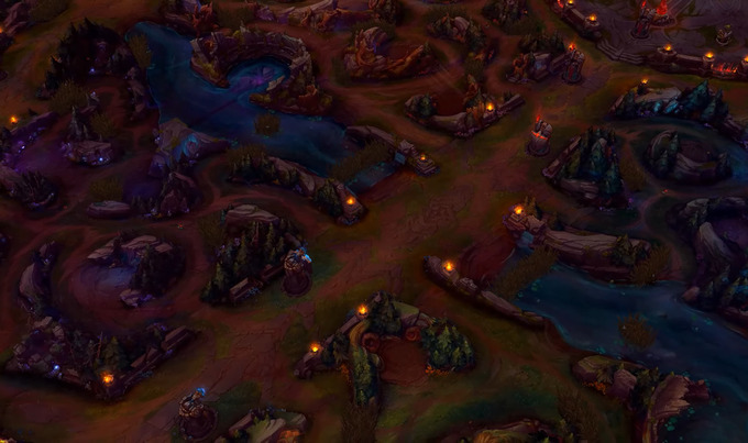 Thay áo cho summoner's rift-sunset rift