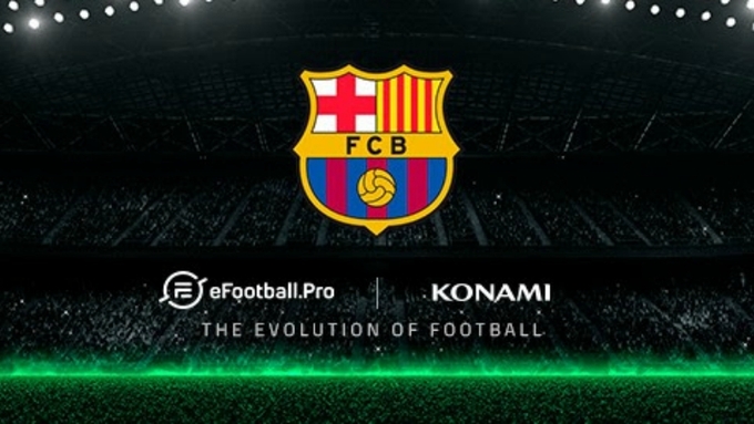 FC Barcelona hợp tác với KONAMI