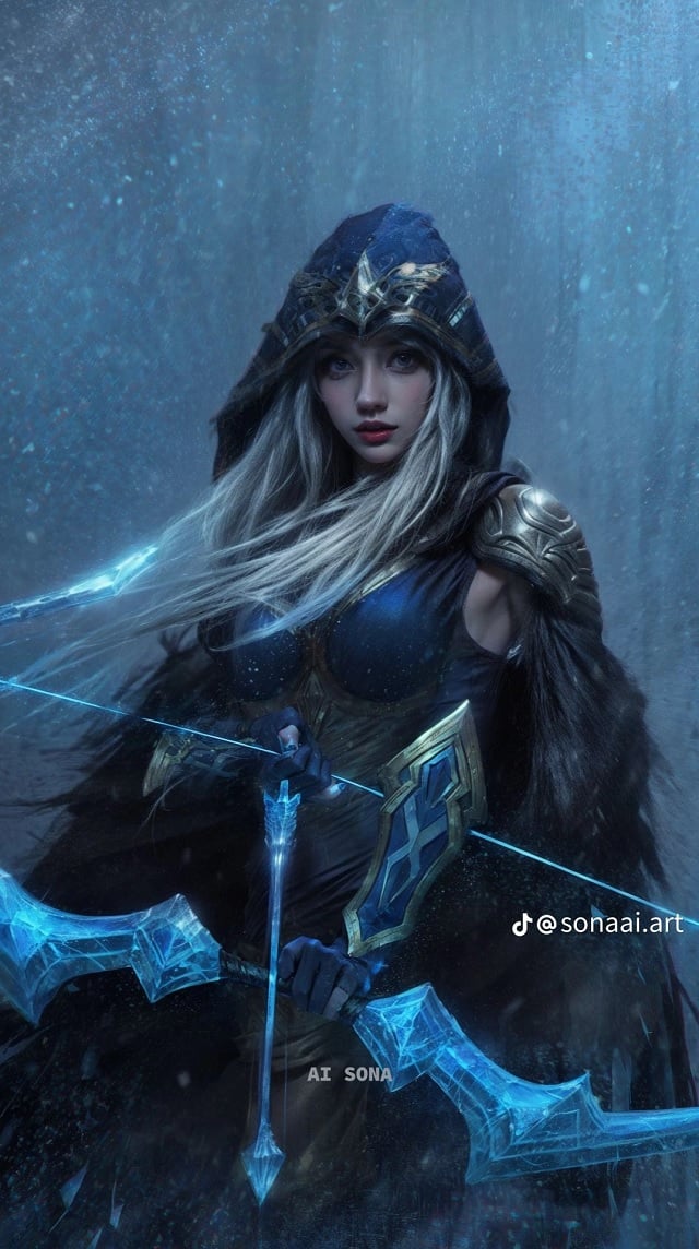 League of Legends Ice Queen Ashe gets a powerful AI 'buff' of beauty