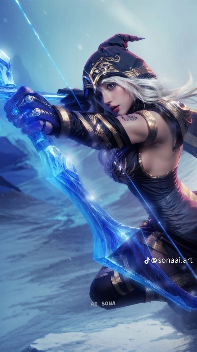 League of Legends Ice Queen Ashe gets a powerful AI 'buff' on her beauty_54