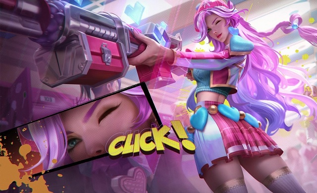 Caitlyn's new multicolor League of Legends was severely 