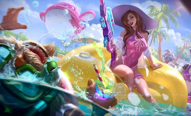 Caitlyn's new multicolor League of Legends was severely 'bricked' by gamers_1