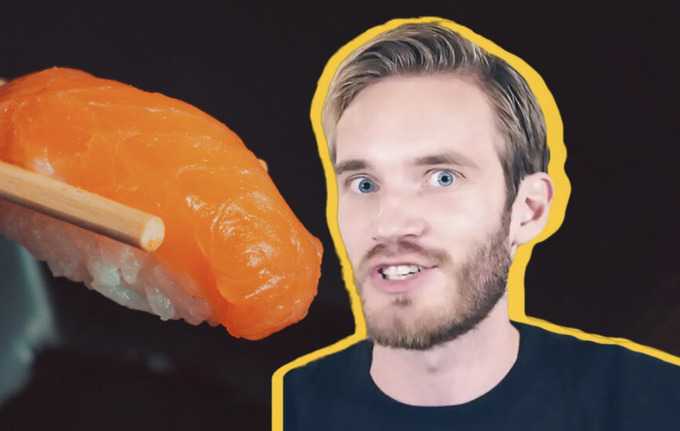 PewDiePew thích sushi4