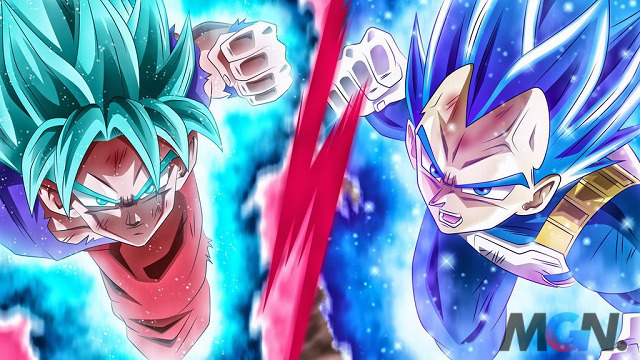 Goku và Vegeta là 'tượng đài sức mạnh' của Dragon Ball