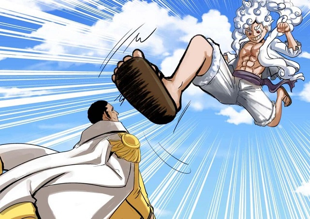 [Spoiler đầu tiên] One Piece chap 1092 Cuộc chạm trán căng thẳng giữa Luffy và Kizaru_1