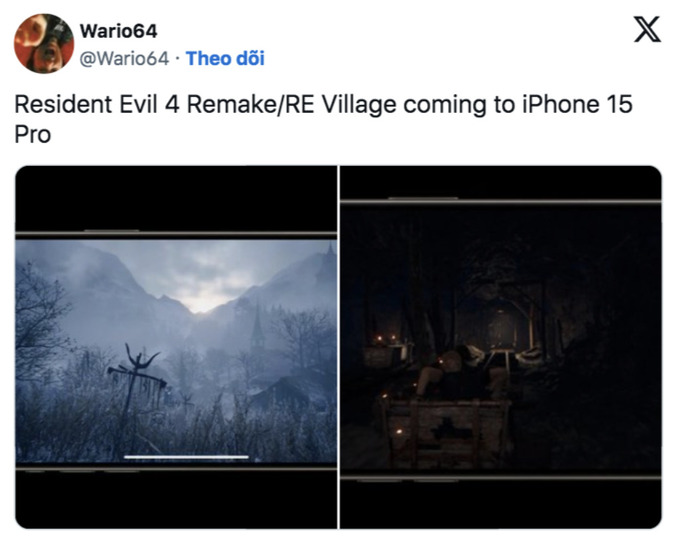 Apple xác nhận 2 phiên bản của Resident Evil sẽ phát hành trên iPhone 15 Pro 1