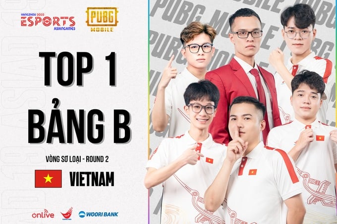 Tuyển PUBG Việt Nam đứng đầu bảng B tại ASIAD 19