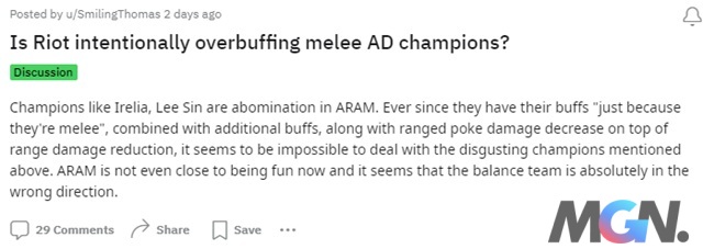 League of Legends ARAM is gradually becoming a playground for melee champions