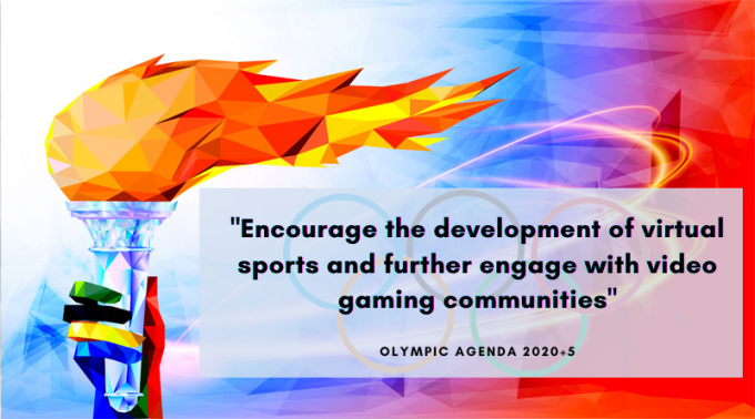 Encourage the development of virtual sports and further engage with video gaming communities