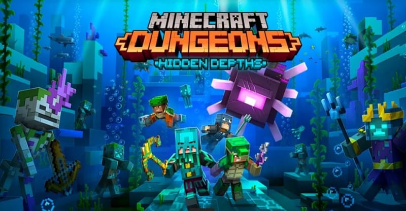 DLC Hidden Depths Minecraft Dungeons mang đến cho bạn những thử thách mới, những bí ẩn đầy kịch tính và những cơ hội để trưởng thành hơn trong trò chơi yêu thích! Hãy tải xuống và cùng đắm chìm trong thế giới huyền thoại Minecraft nhé!