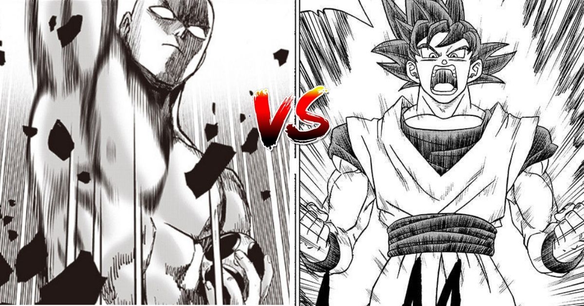 One Punch Man: Qua Chap 214 Thắng Thua Giữa Saitama Và Goku Đã Được Phân  Định