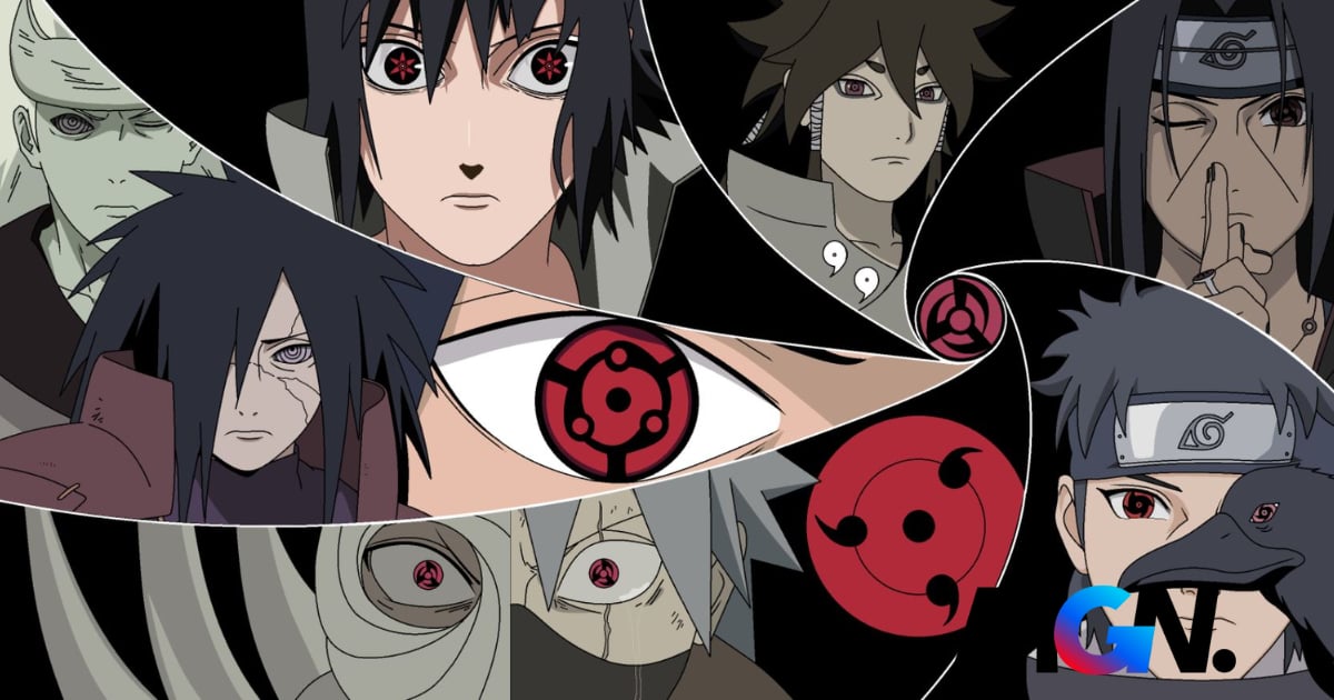 Mua Tranh giấy treo tường poster trang trí hoạt hình naruto họa tiết bộ  mắt tộc uchiha sasuke và itachi  Tiki