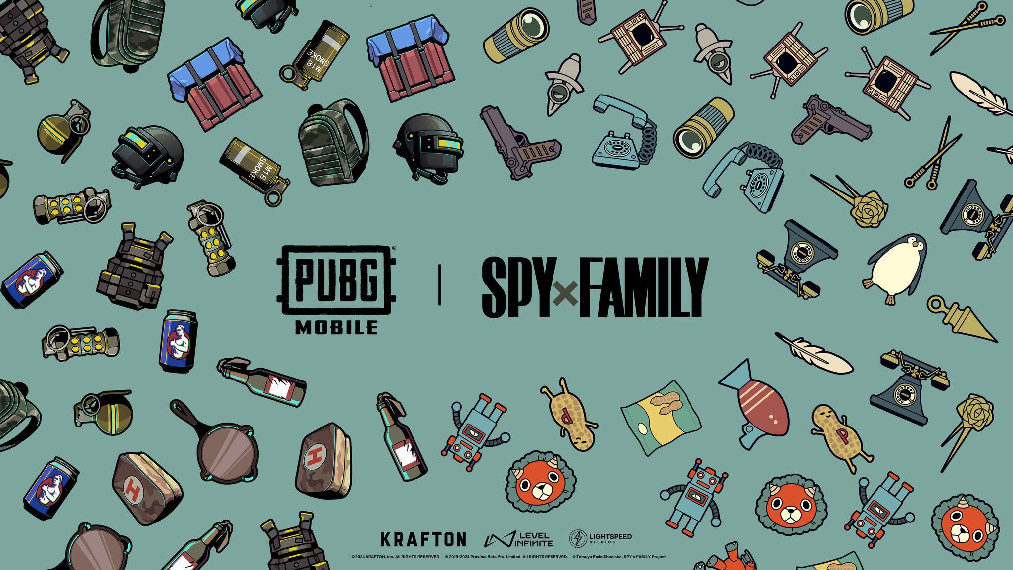 PUBG Mobile hợp tác siêu phẩm anime đình đám toàn cầu SPYxFAMILY
