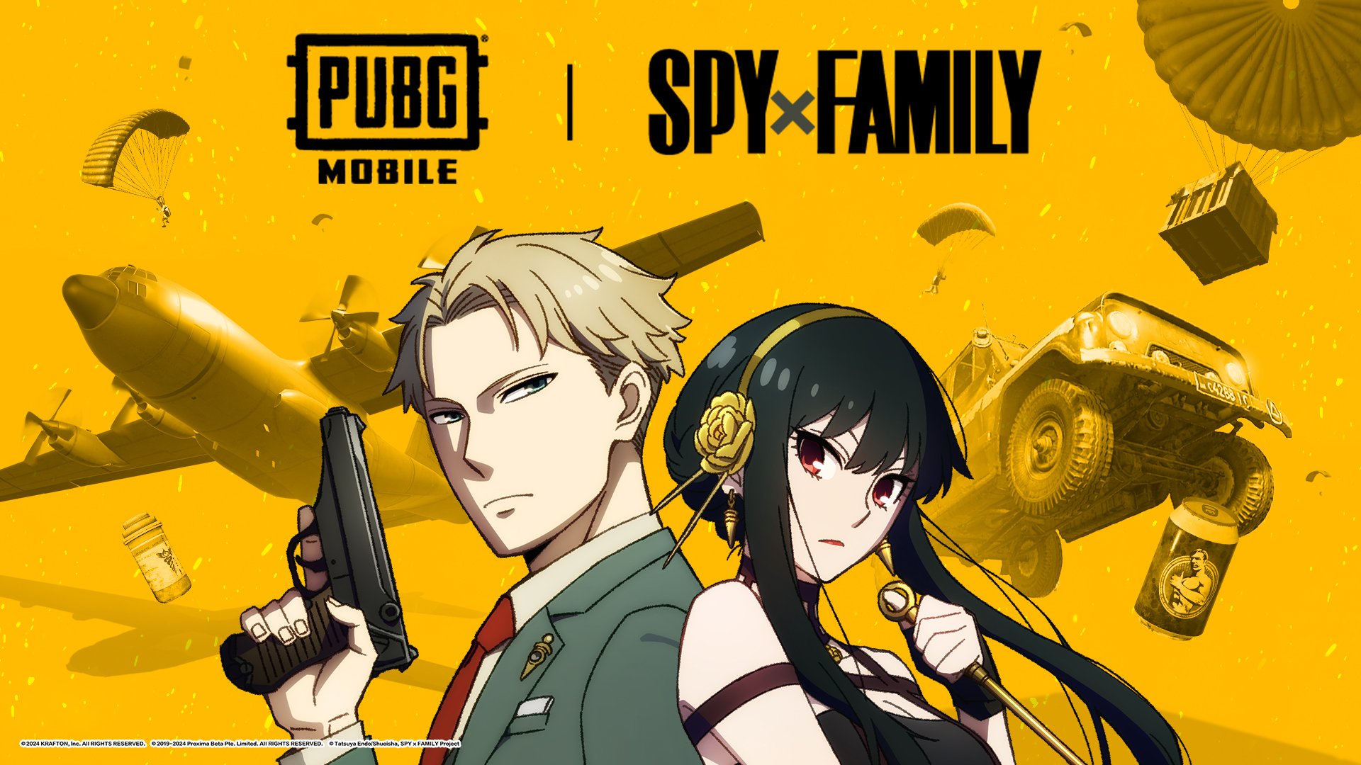 Siêu phẩm anime toàn cầu SPYxFAMILY chính thức đưa thế giới điệp viên tới PUBG Mobile
