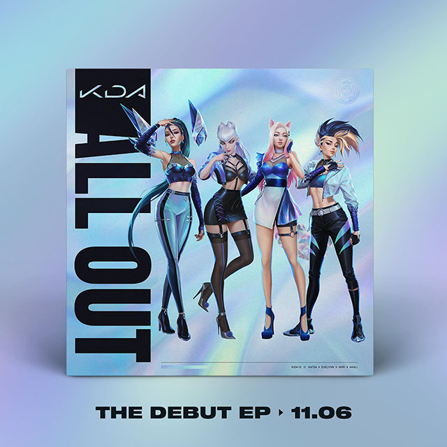 LMHT KDA sẽ tái xuất vào ngày 611 với album debut All Out 2