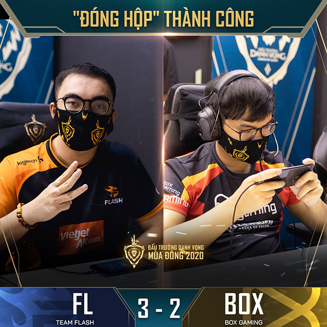Saigon Phantom lấy lại phong độ sau thất bại ngày hôm qua, Team Flash có chiến thắng nhọc nhằn trước Box Gaming 1