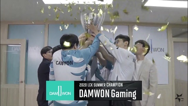 DAMWON xuất sắc lên ngôi vô địch LCK Hè 2020