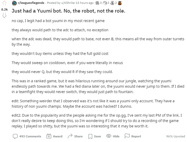 Xuất hiện hình thức phá Game tinh vi kiểu mới, Robot tự động – Yuumi_1