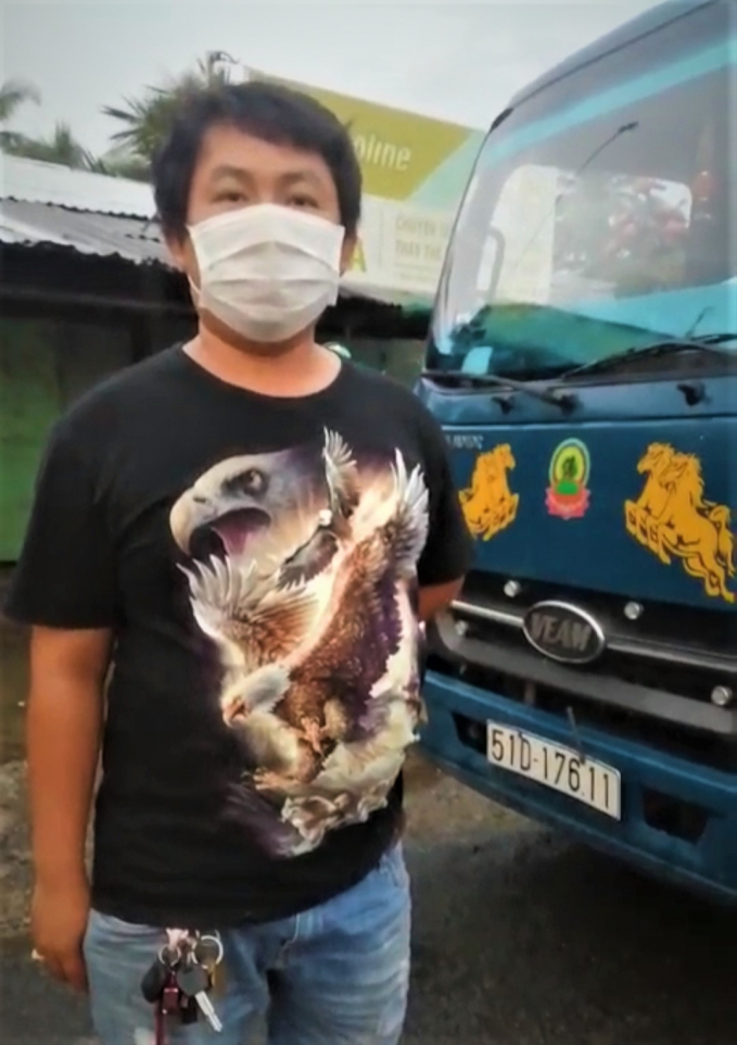 Tai xe Vinh va phuong tien