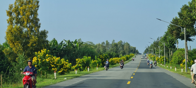 Cửa ngõ QL61C vào tỉnh Hậu Giang đã được mở thông thoáng.