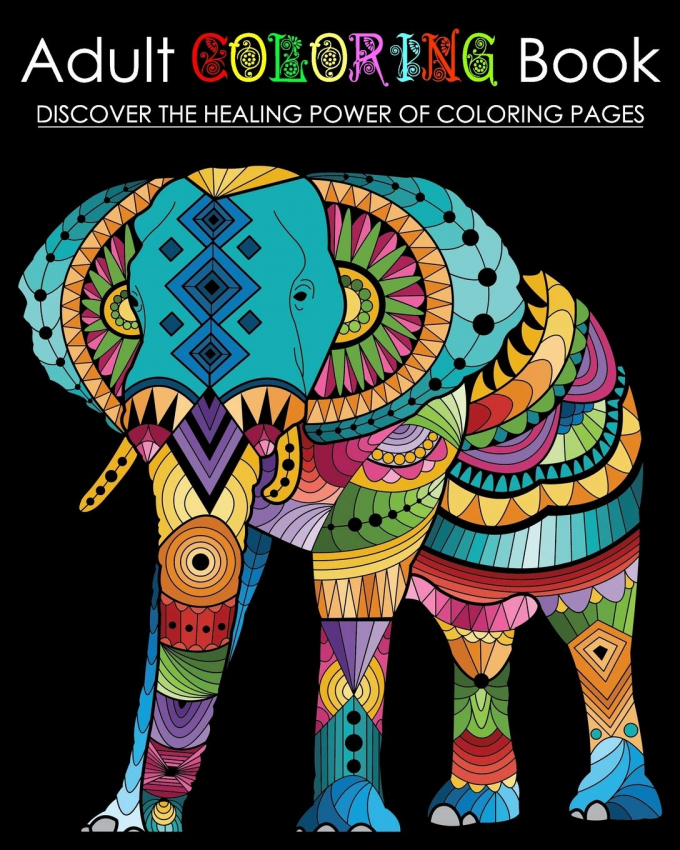 Adult Coloring Book: Discover The Healing Power of Mandala Pages – Nitin Mistry có nhiều quyển khác nhau giúp bạn chọn được những hình ảnh mình yêu thích. Ảnh amazon.