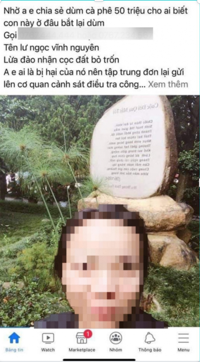 Sau giãn cách xuất hiện nhiều thông tin tố giác lừa đảo đặt cọc trong giao dịch đất đai trên Facebook.